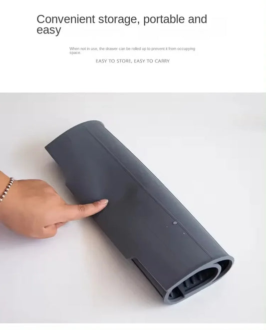 Drizzle kitchen mat – Drains, protects, and grips