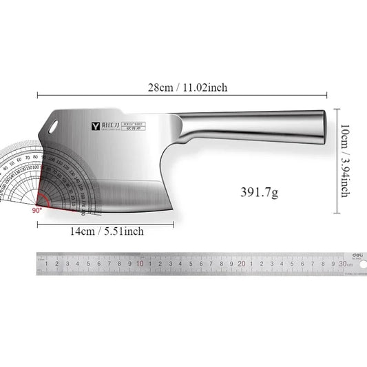 HammerEdge™ Knife– Suggests both weight and sharpness.