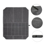 BladeVault™ 7-Slot Waterproof Canvas Chef Knife Roll – Portable Professional Knife Storage & Carry Bag