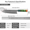 EmberEdge™ VG10  Chef Knife
