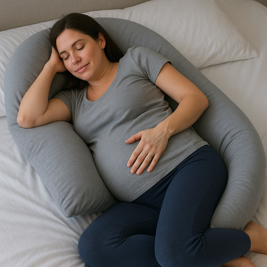 SnugMama™️ Pregnancy Pillow – All-Around Support for Better Sleep