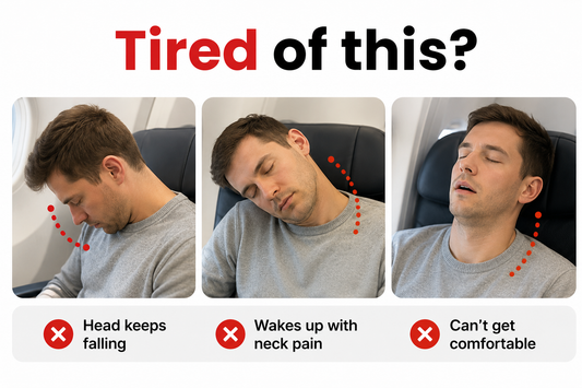 Fall Asleep Anywhere Without Neck Pain — 360° Support Pillow