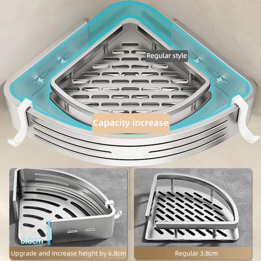ShowerSnap – Snap-in storage for a clutter-free bathroom.