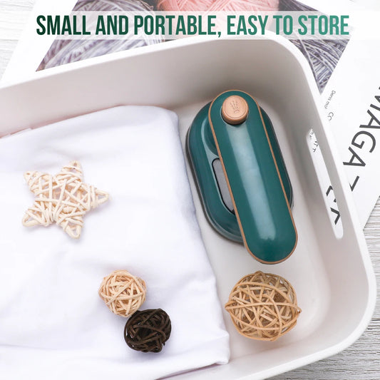 VaporEase  Portable Iron– Effortless steam ironing with one smooth glide.
