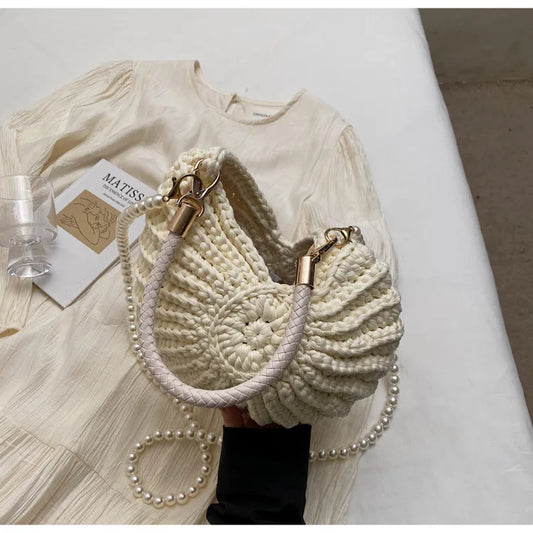 PearlShell Charm Bag™A wave of charm in every stitch. HANDMADE