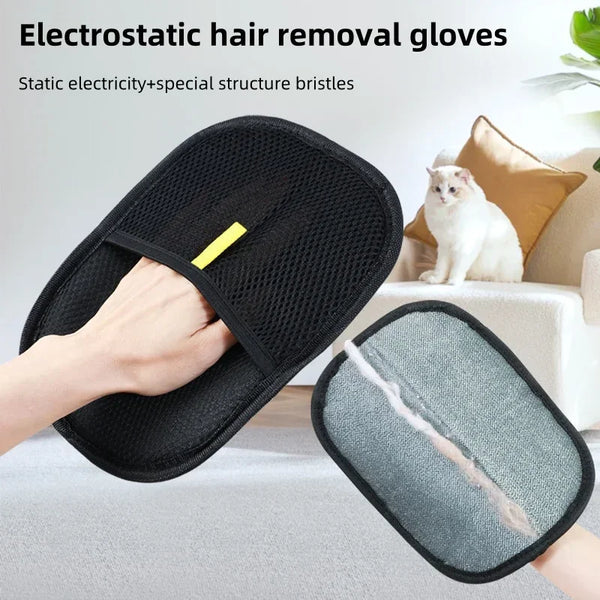 Pet Hair Magic Gloves