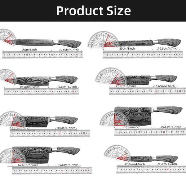 Elegant Chef Knife Set
