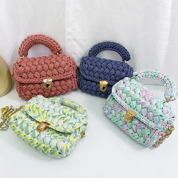 Graceful Crochet Shoulder Bag